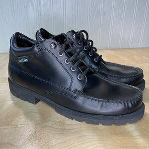 Eastland Brooklyn Classic Genuine Leather Lace Up Ankle Boots - Black